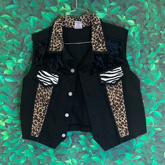 Watch LA Jackets & Blazers - Watch LA Animal Print Vest